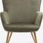 Fauteuil HUNDESTED Corduroy Groen