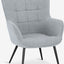 Fauteuil ULDUM Grijs